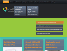 Tablet Screenshot of karemedikal.com.tr